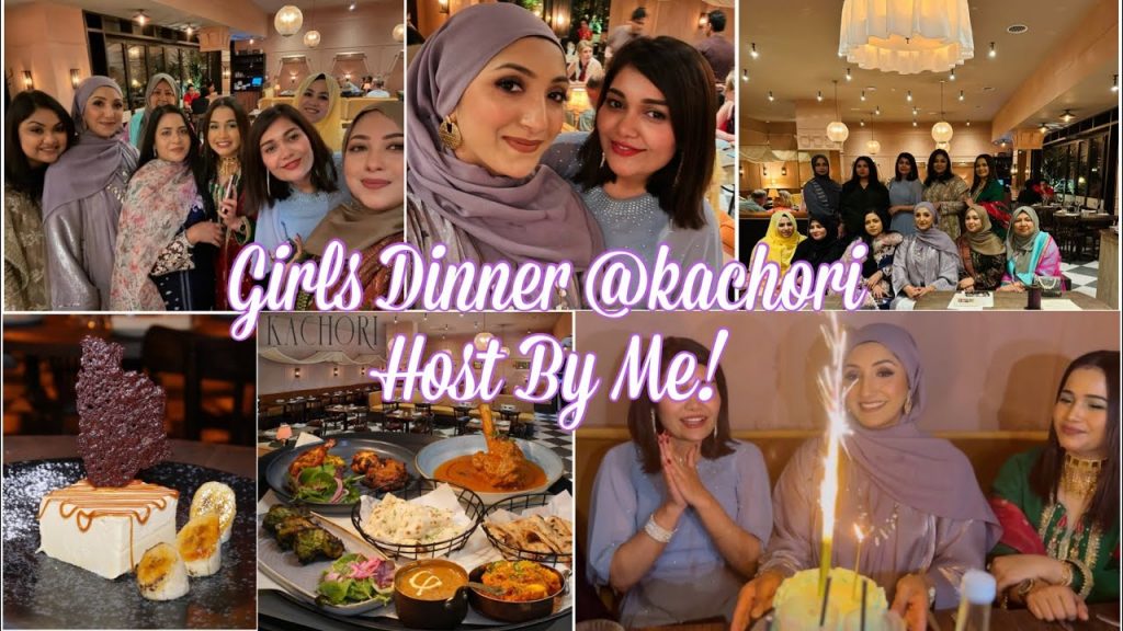 আমার আয়োজনে গার্ল ডিনারটা কেমন ছিল?! Girls dinner @ kachori! Bangladeshi Mum UK