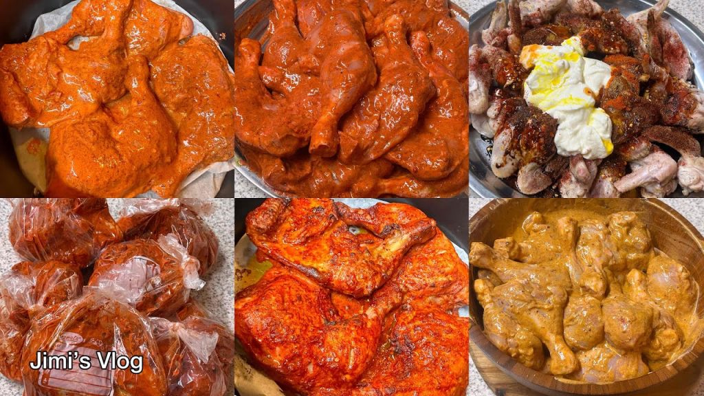 ইফতারের জন্য তানদুরি চিকেন এবং চিকেন উইংস রেডি করে রাখলাম।#ifterrecipe #ramadanspecial #ramadanvlog