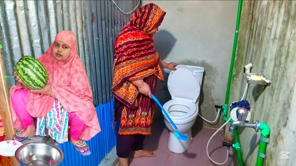 রোজা রেখে টয়লেট পরিষ্কার করলাম 🫢 Toilet Clean 🪥 Bangladeshi Blogger Shilpi