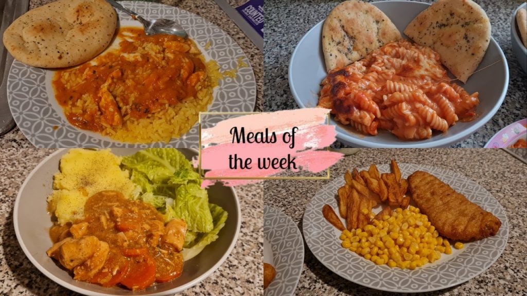 MEALS OF THE WEEK | FOR A FAMILY OF FOUR | UK MUM OF TWO