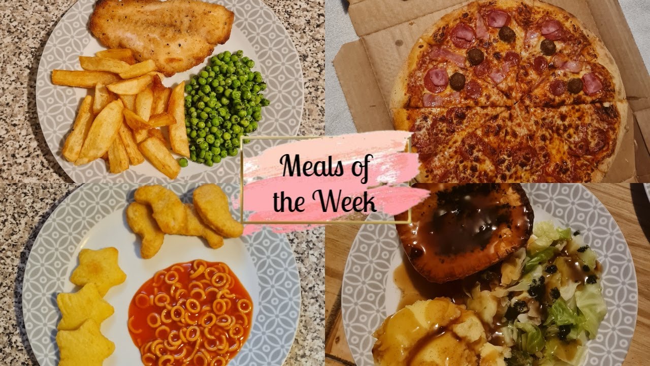 MEALS OF THE WEEK | FOR A FAMILY OF FOUR | UK MUM OF TWO