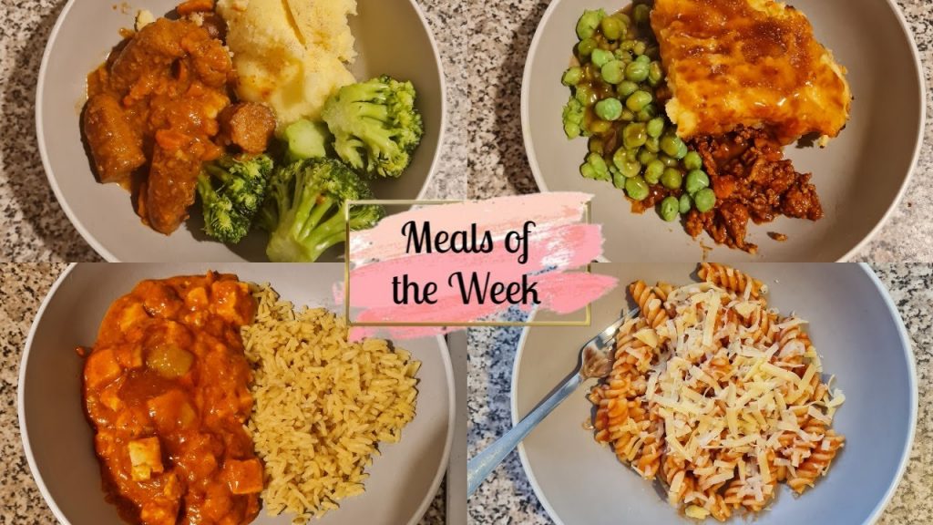 MEALS OF THE WEEK | FOR A FAMILY OF FOUR | UK MUM OF TWO
