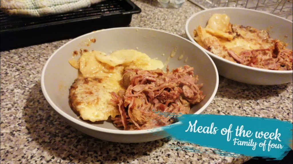 MEALS OF THE WEEK | FAMILY OF FOUR | UK MUM OF TWO