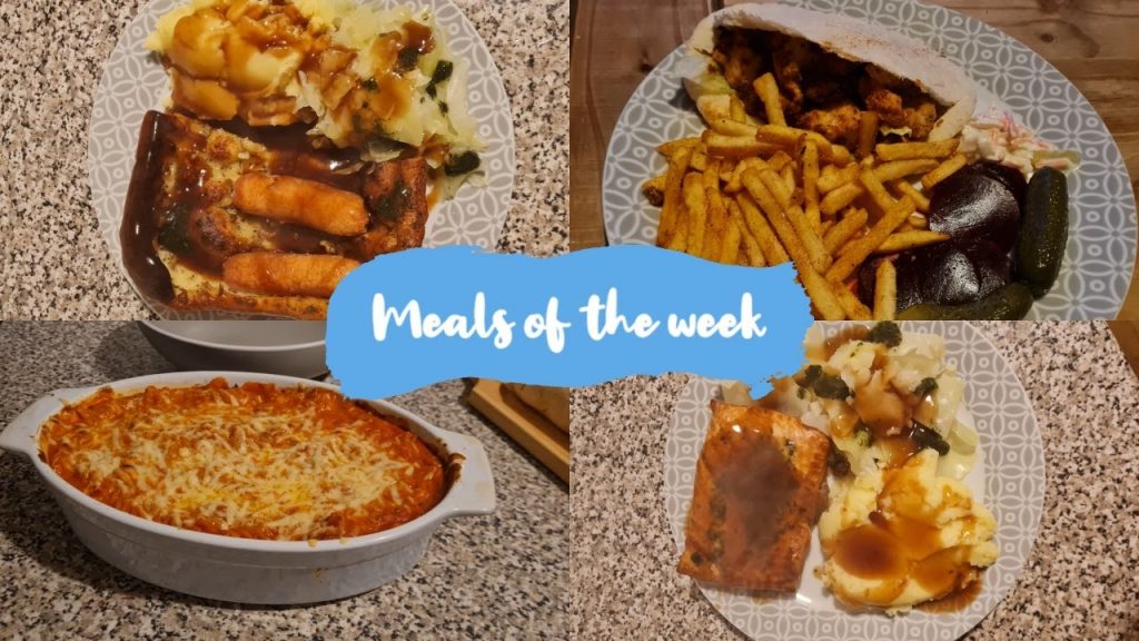 MEALS OF THE WEEK | FAMILY OF FOUR | UK MUM OF TWO