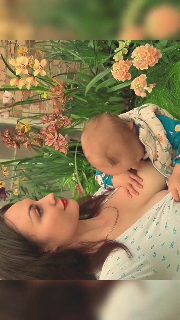 @hopeless_cores7 Breastfeeding Baby #breastfeeding #momsbaby #momslove #baby #mi...