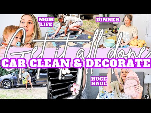 2023 GET IT ALL DONE | COOK + CLEAN + MOM CAR CLEAN OUT | EXTREME CLEANING MOTIVATION | MarieLove