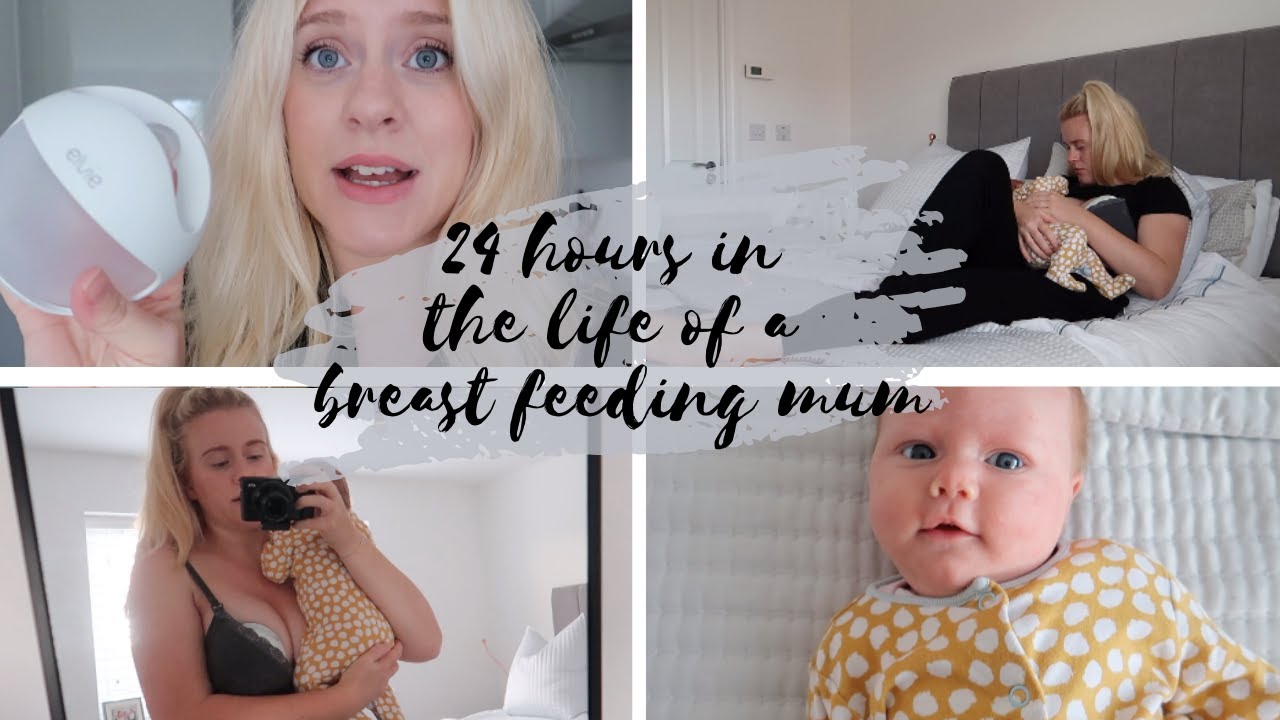 24 HOURS IN THE LIFE OF A BREAST FEEDING MUM | AD