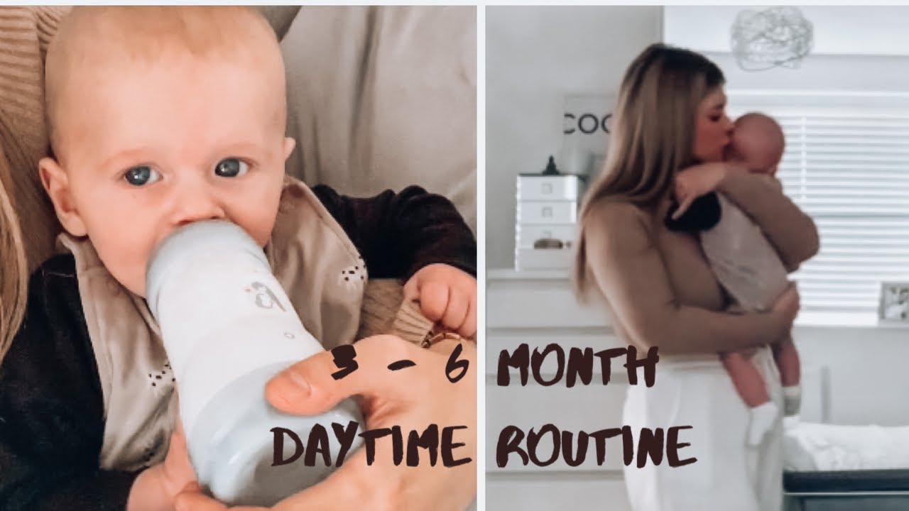 3 - 6 month daytime routine UK | Nap Routine | First time Mum | Lockdown baby