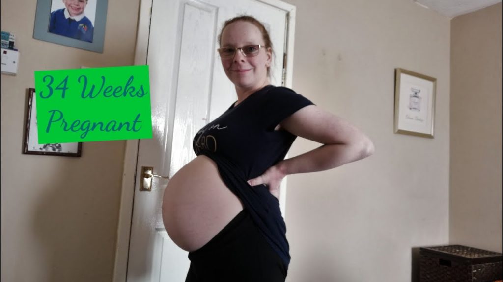34 WEEK PREGNANCY UPDATE | SYMPTOMS AND BUMP | UK MUM OF ONE