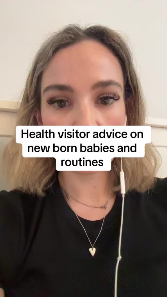 @ahealthvisitor #creatorsearchinsights When can I get my baby in a routine?  You...