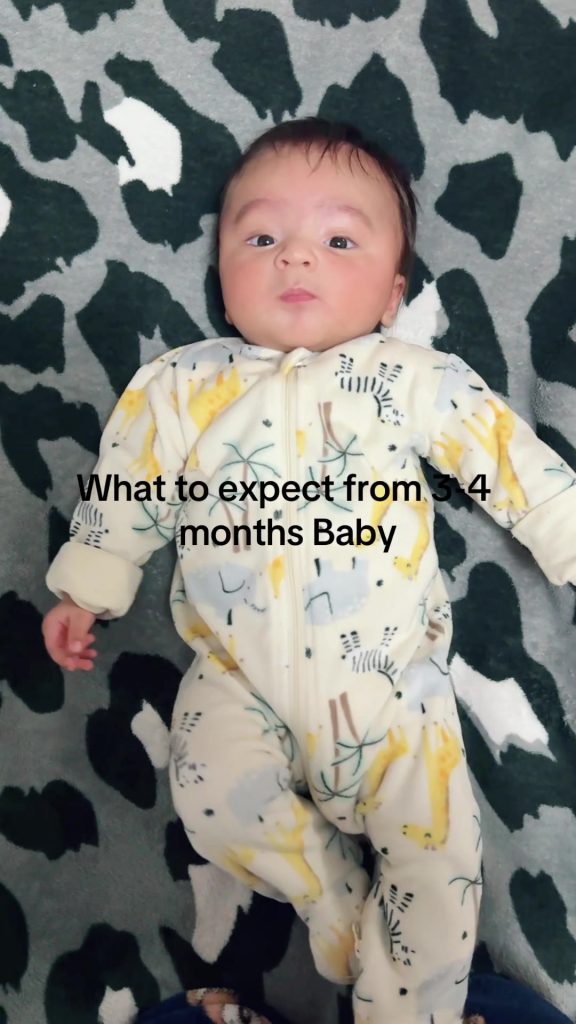 @babyleo2024 What to expect from 3-4 Montha Baby… #fyp #foryou #trending #baby #...