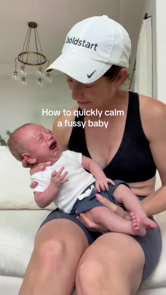 @babylist Calming a fussy baby? You got this.  #babyhack #babytok #babiesoftikto...