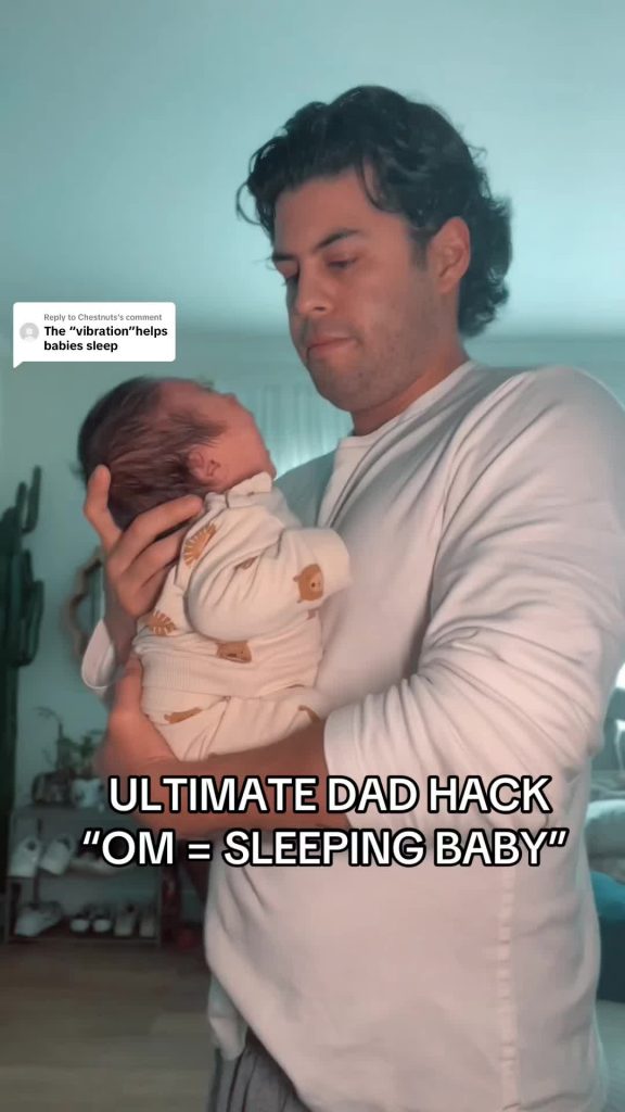 @ck.bolado Replying to @Chestnuts  “OM” SLEEPING BABY HACK #parenting #parenting...