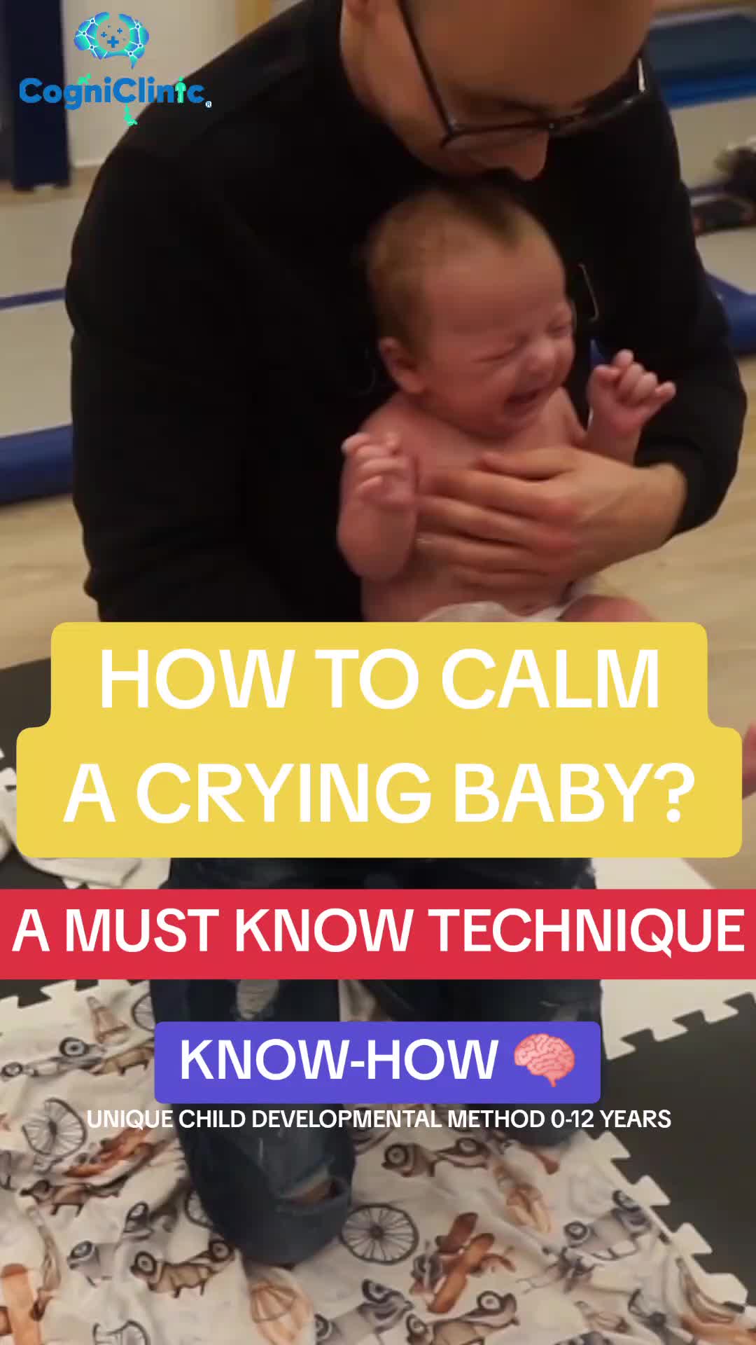 @cogniclinic HOW TO CALM A CRYING BABY? KNOW-HOW  FROM A UNIQUE METHOD PROVIDER ...