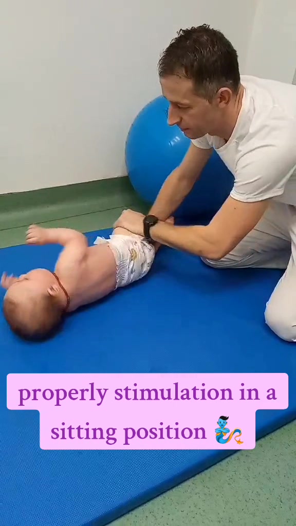 @denis.physiotherapist Stimulation of sitting is important for children who cann...