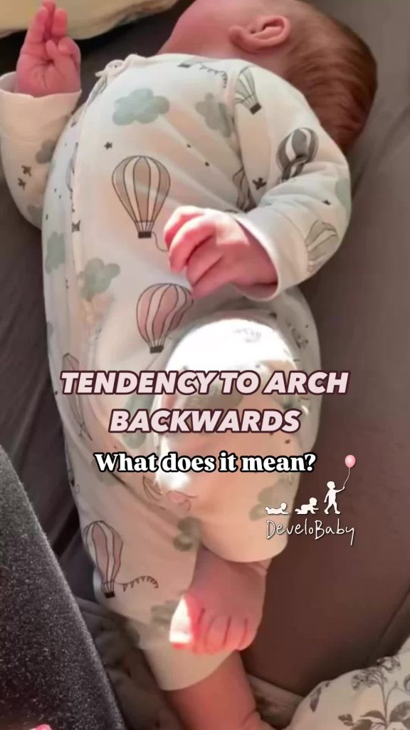 @develobaby Some babies show a strong tendency to arch their bodies backwards an...