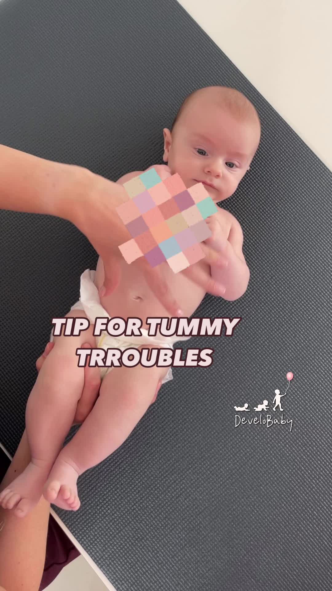 @develobaby This little exercise is great if your baby has tummy troubles such a...