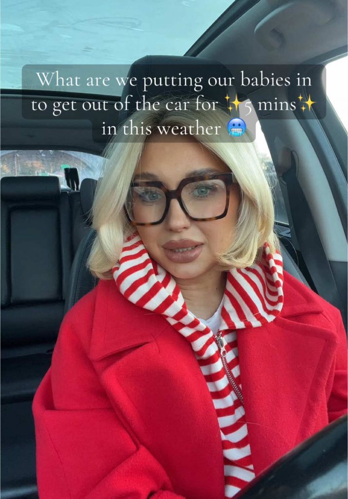 @elliegeorginateague What are we putting our babies in to get out of the car for...