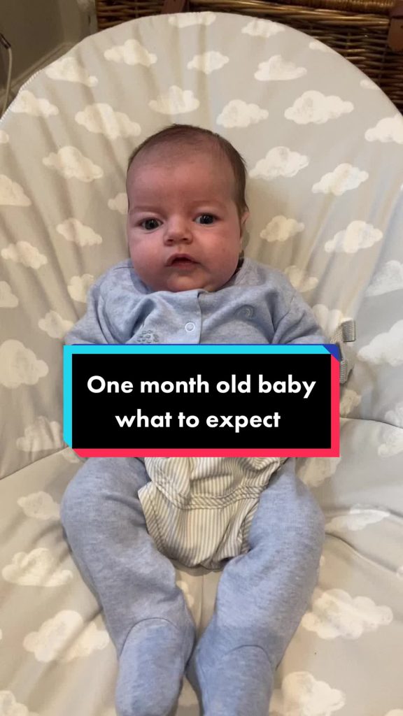 @ewanandfriends What to expect for a one month old baby. Night time sleep period...