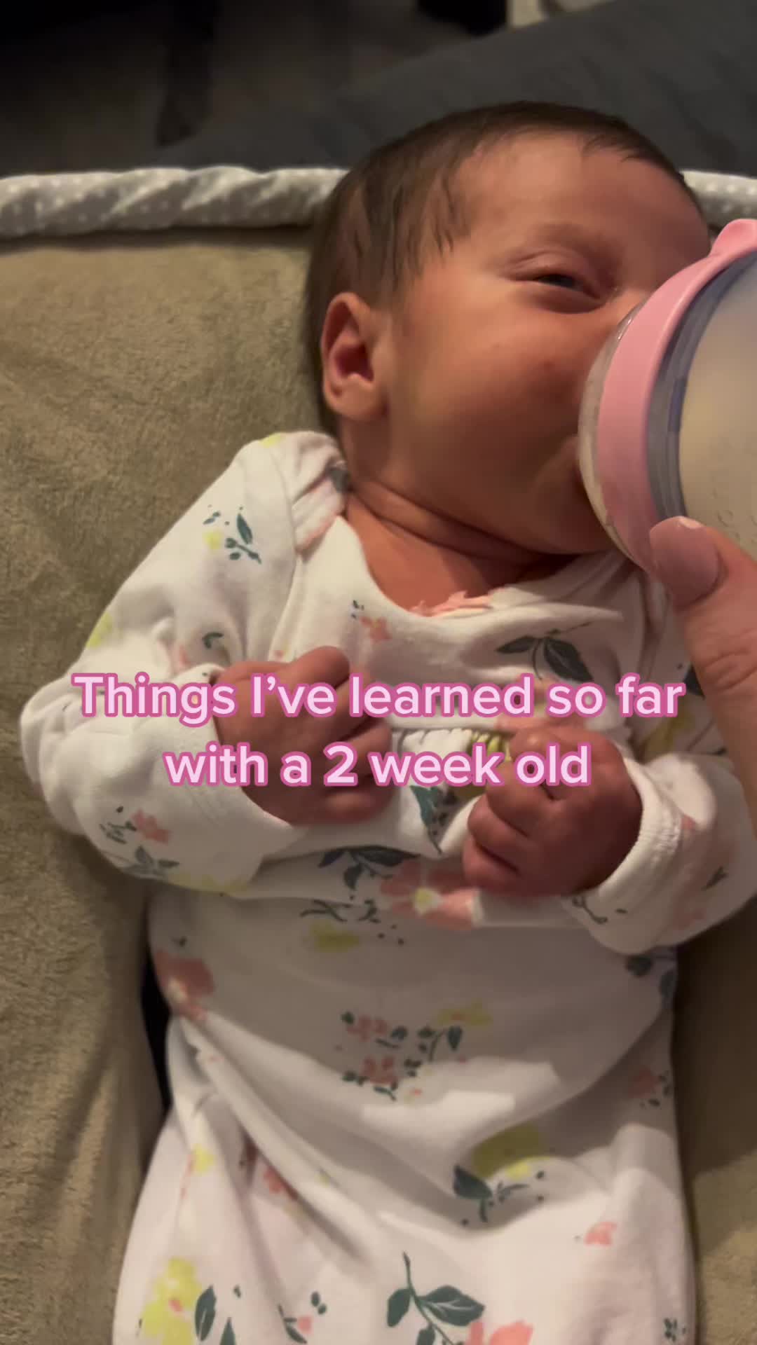 @feeaurelina Tips ive learned so far with my two week old.  Ive been learning fr...