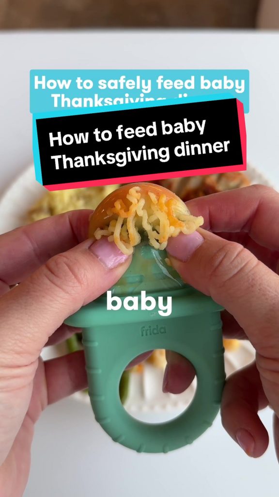 @fridababy Starting solids but make it festive  If your baby is ready to try som...