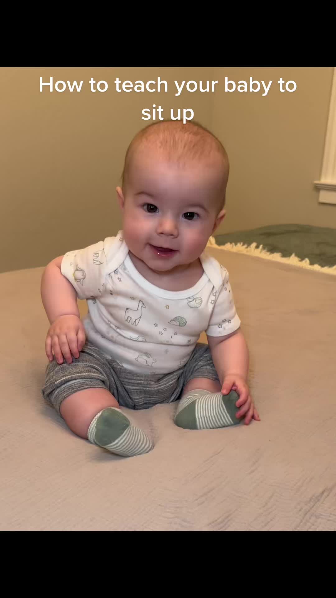 @gabriellapoletti Every baby will do things, like sitting up on their own, at th...
