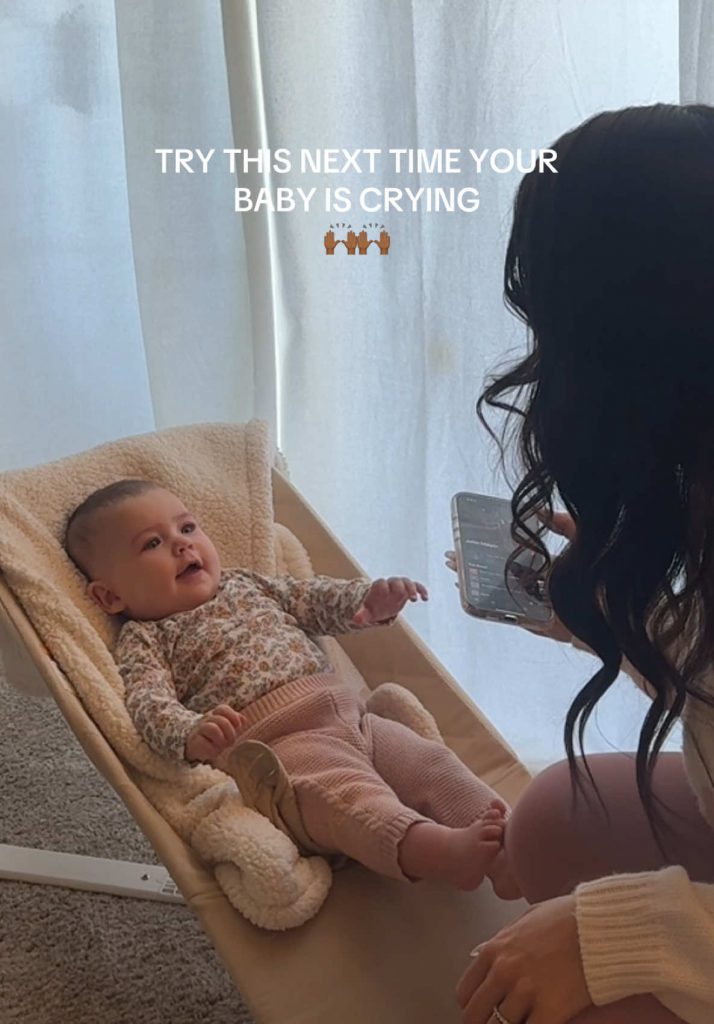 @haileyleafbellamy Try this next time your baby is crying — This song is her fav...