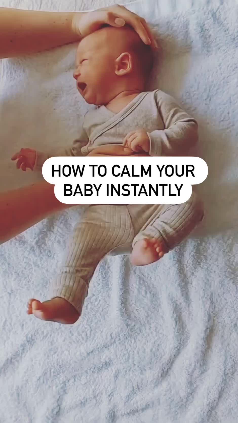 @kahlmi This is what we call the calming hold. The power of calming, grounding t...