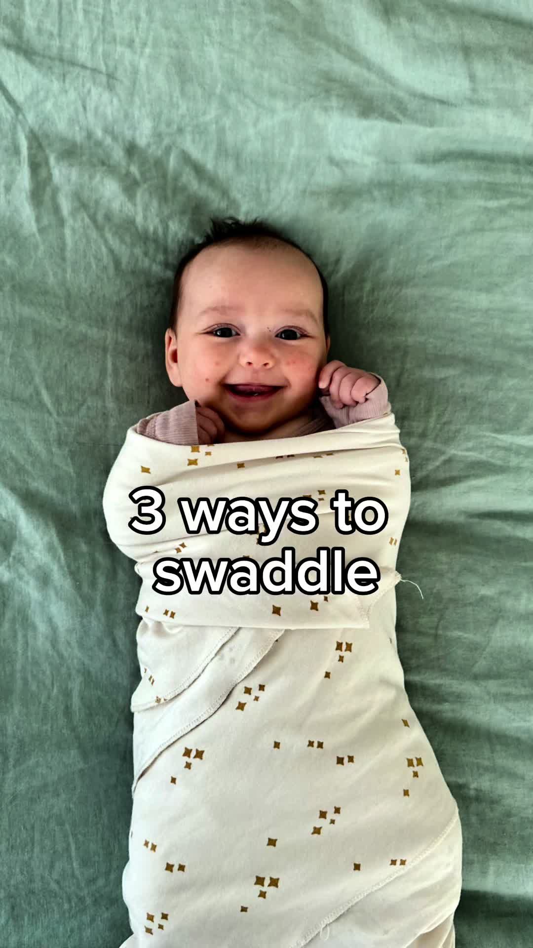 @littlebirdlactation 3 different ways to swaddle to suit your babe! Now most par...