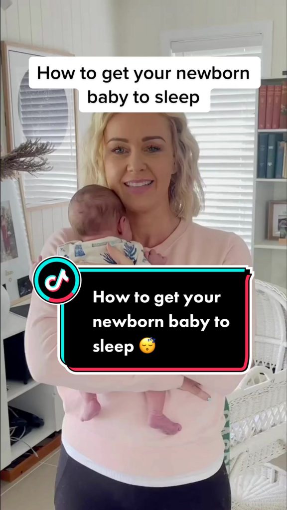 @littleonesbabysleep How to get your newborn baby to sleep This is our foolproo...