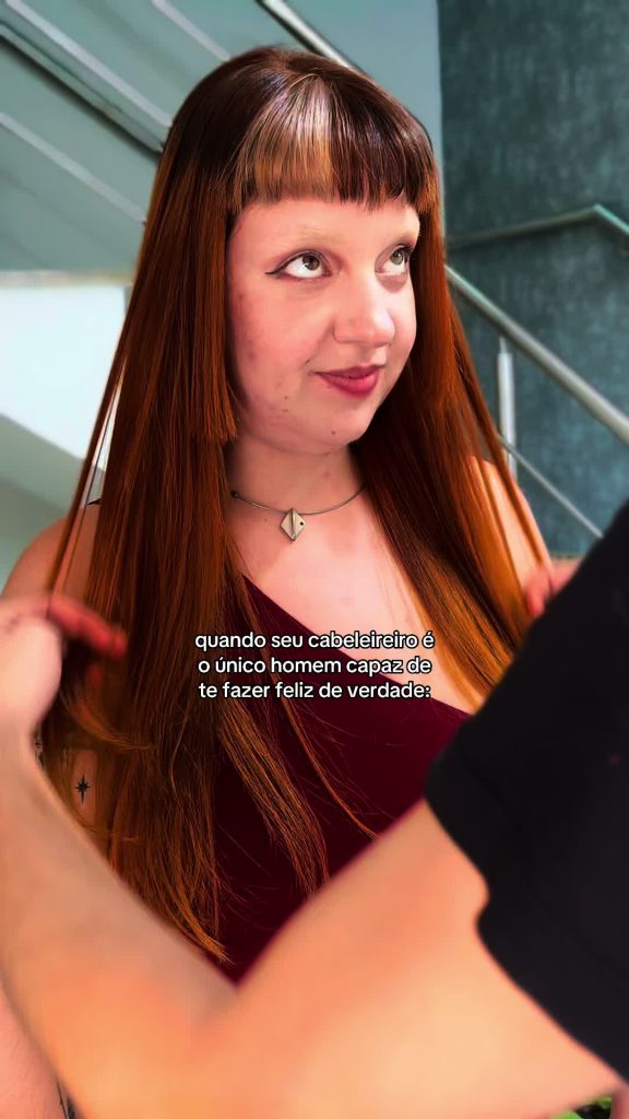 @maisunamulher Ai meu coração   #hairstyle #hair  ...