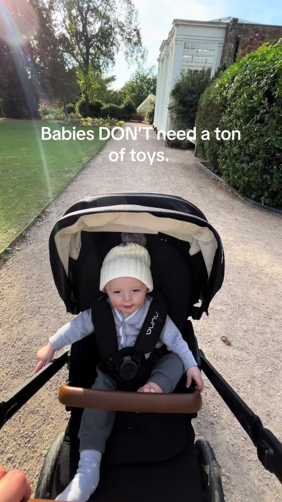 @theleggofamily Being outside offers numerous benefits for babies  #babytips #ba...