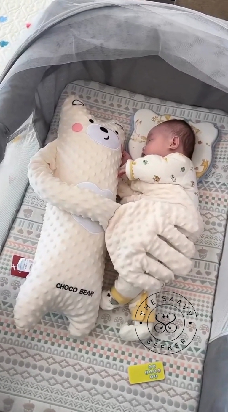 @thesaavyseeker Adjustable baby patter soothes anxiety, promoting deep, peaceful...