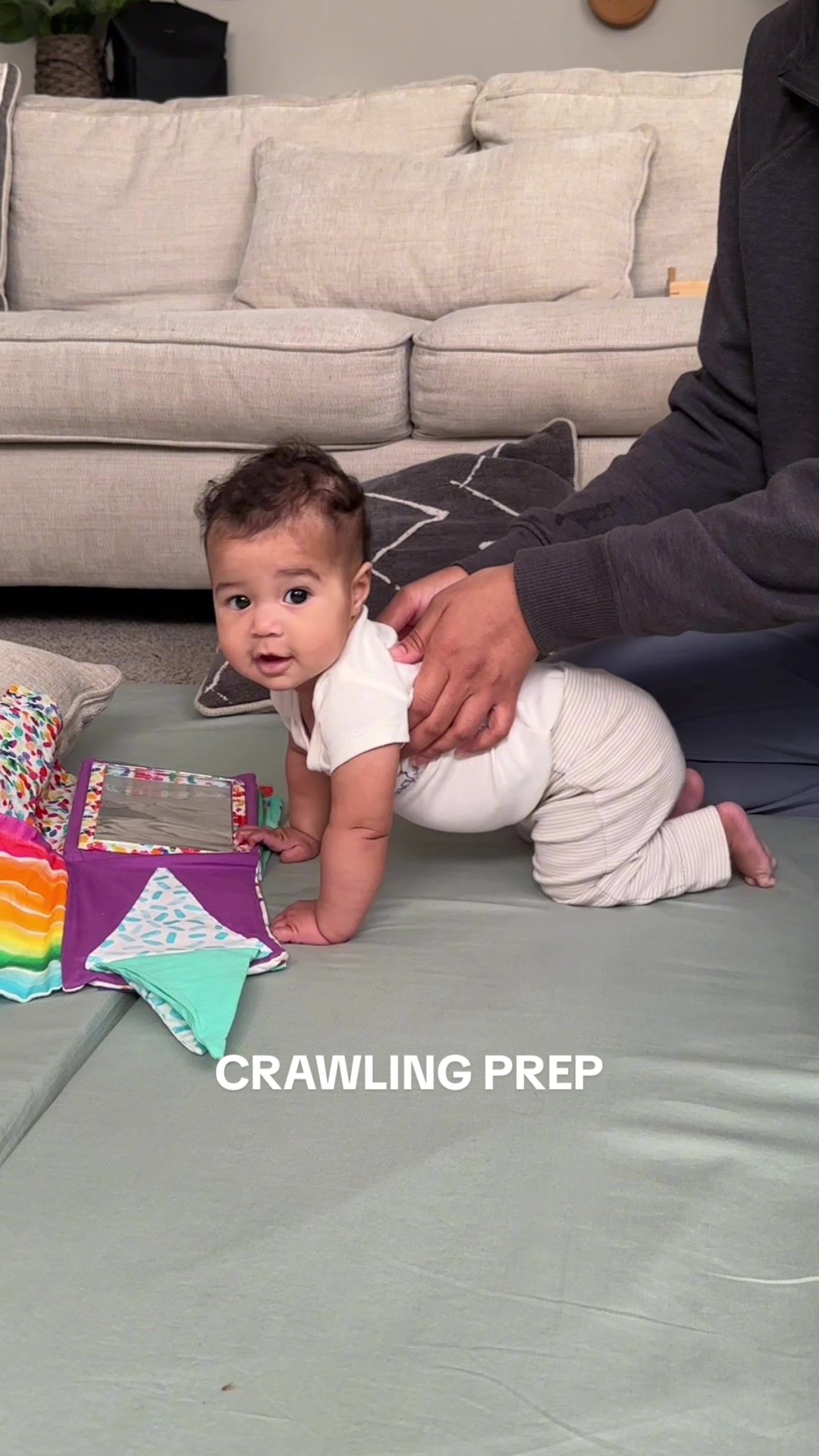 @wyerstribe Here are 3 ways that I help my (almost) 5-month-old prepare for craw...