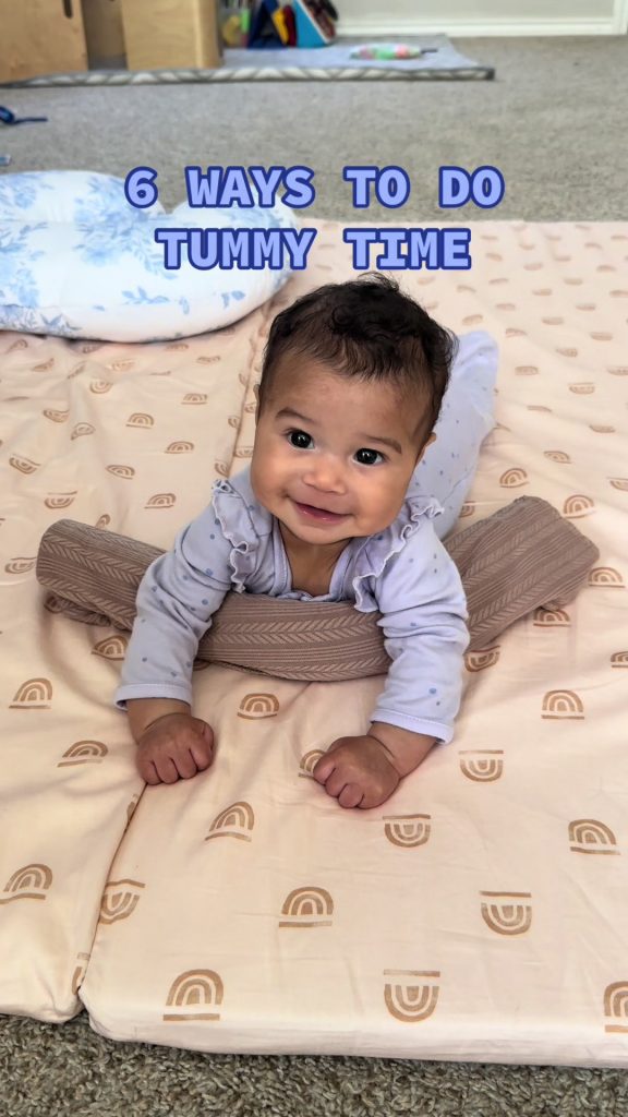 @wyerstribe Here are several different ways that you can do tummy time with your...