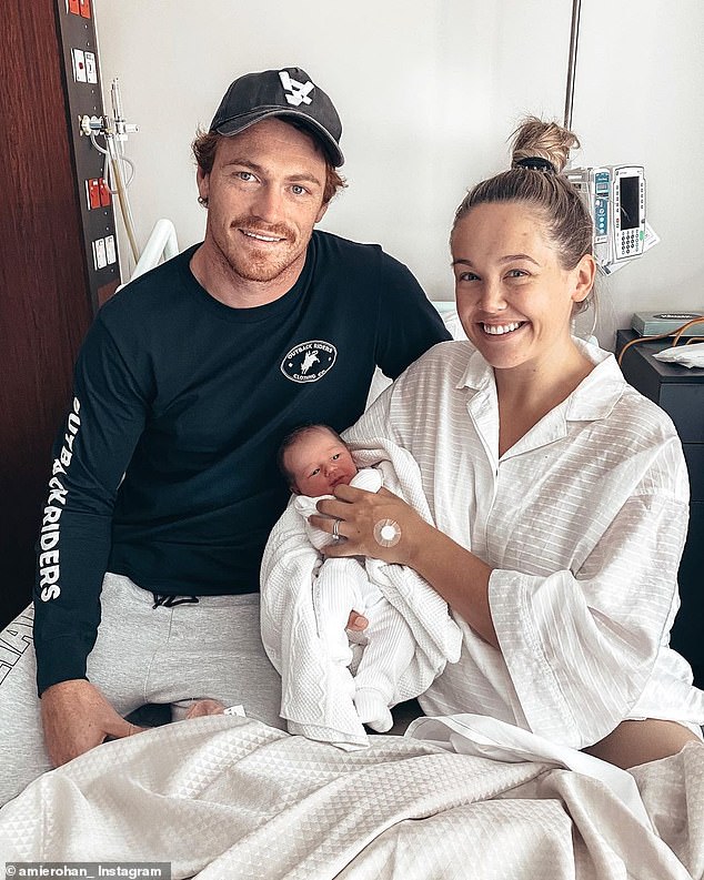 AFL star Gary Rohan's ex Amie mourns the death of their baby in heartbreaking post: 'Your spirit will never leave my side'