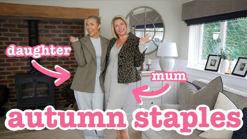 AUTUMN WARDROBE STAPLES!! mum vs daughter! Primark, Zara & more!