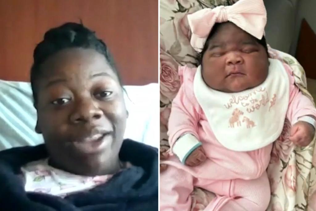 Alabama mother Pamela Mann shocked after giving birth to enormous baby girl: 'Started freaking out'