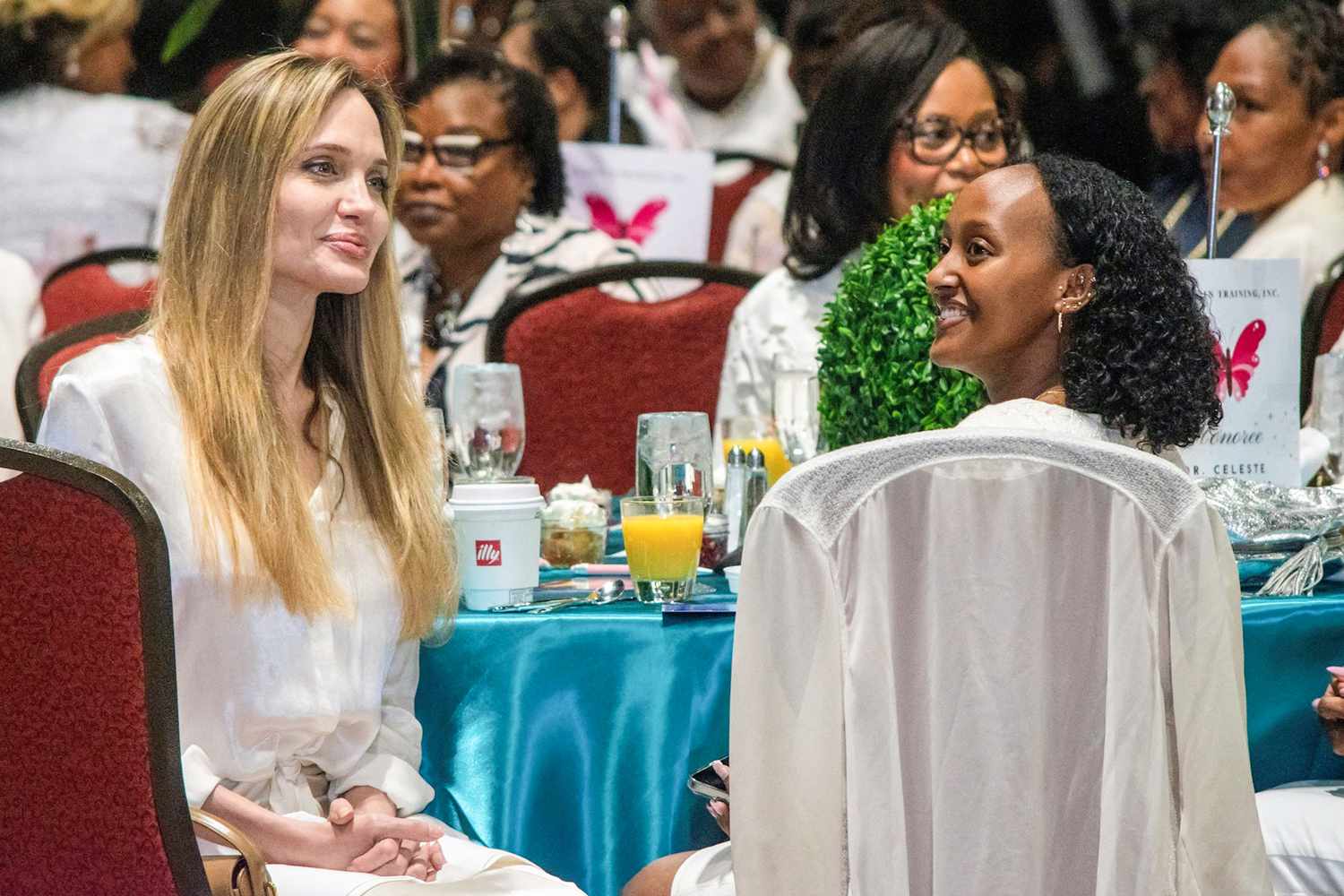 Angelina Jolie Visits Alabama for Daughter Zahara’s Speech at Mother-Daughter Brunch
