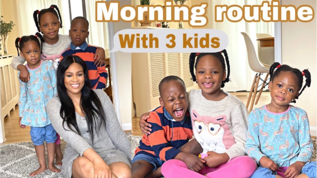BEING A MUM IN THE UK | NIGERIAN MUM 3 KIDS - OUR SCHOOL MORNING ROUTINE