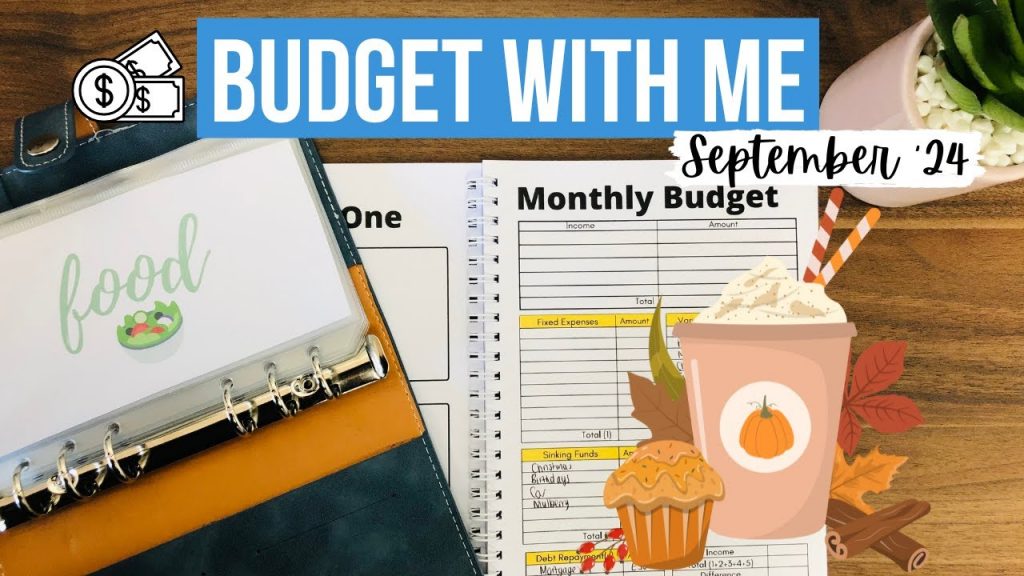 BUDGET WITH ME September 2024 | Single Mum Budget | Frugal Living UK