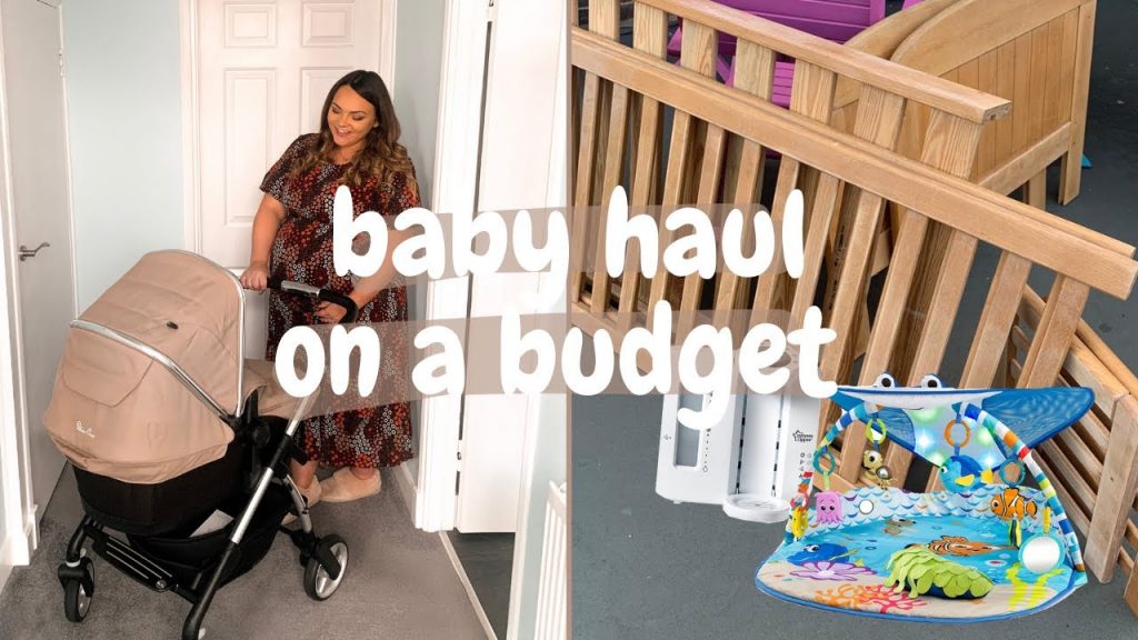 Baby Boy Haul On a BUDGET | First Time Mum UK | Bargain Silvercross Wayferer Pram | Upcycled Cot |