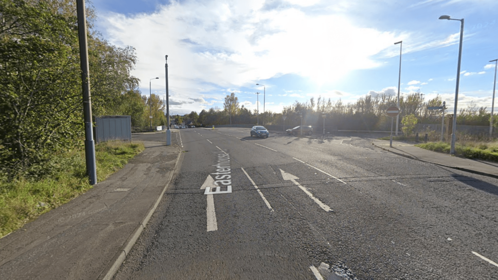 Baby among four rushed to hospital after Glasgow crash