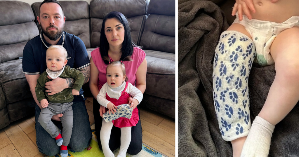 Baby breaks leg falling off changing table at Scots nursery as bosses face legal action