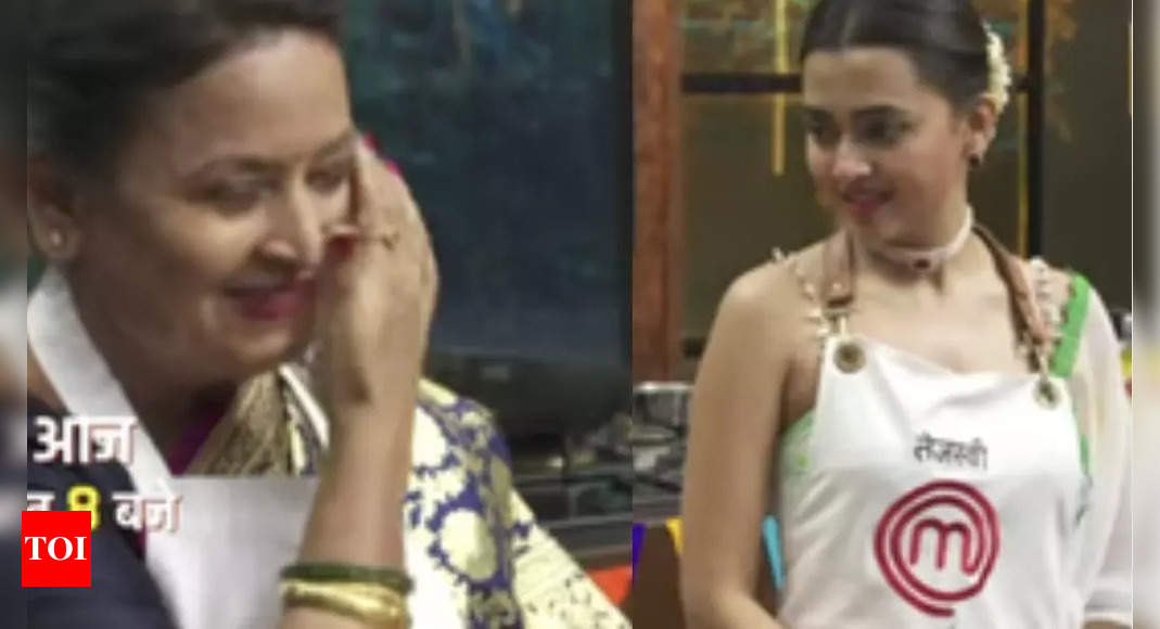 Celebrity MasterChef: Tejasswi Prakash gets teary eyed as she reveals her mother’s sacrifices while raising her; opens up about her financial problems growing up