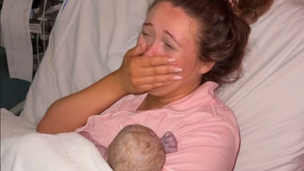 Charlotte Dawson gives birth to baby girl as she welcomes third child with Matthew Sarsfield