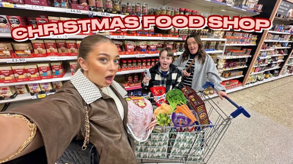 Christmas Food Shop 2023 & Surprising My MUM For Her BIRTHDAY!!