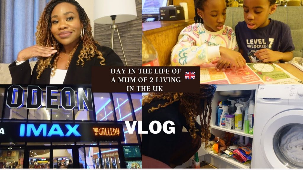 DAY IN LIFE OF A MUM OF 2 LIVING IN THE UK| Cleaning, self care, movies + more| Vlog #34