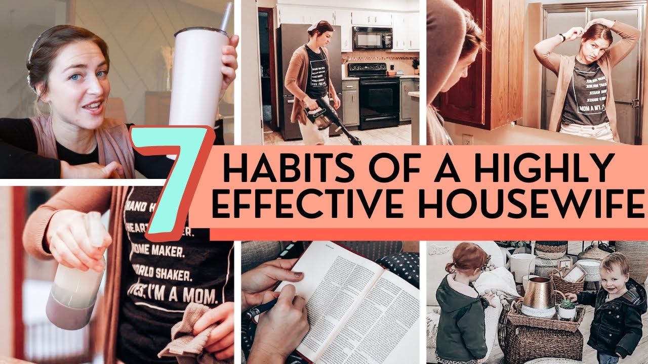 DITL: 7 Daily Habits for Homemakers | Stay at Home Mom Edition!
