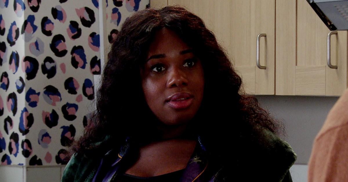 Dee-Dee struck by bold idea about unborn baby's future in Coronation Street | Soaps